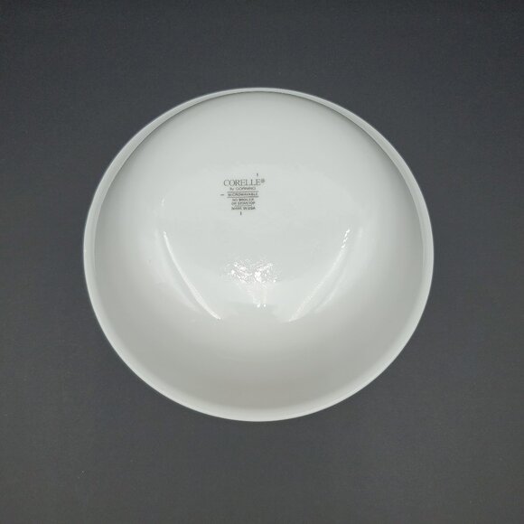 Corelle Rosemarie Medium Vegetable Bowls 2 Green Bands Rosemarie Serving Bowls - Picture 5 of 6